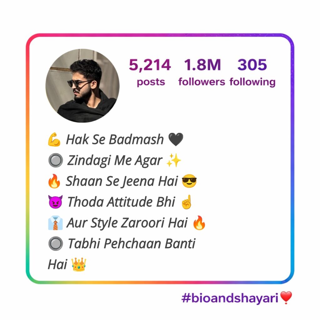Badmashi Bio For Instagram (3)