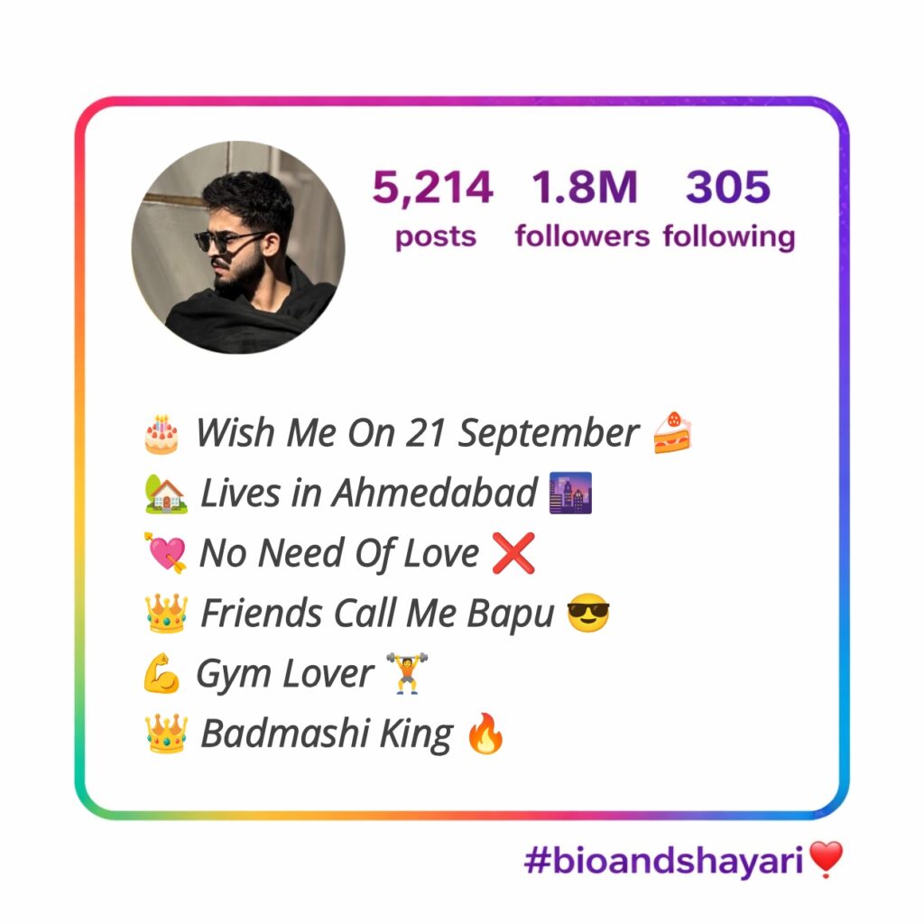 Badmashi Bio For Instagram (4)