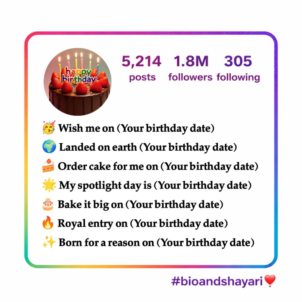 Birthday Bio for Instagram (5)