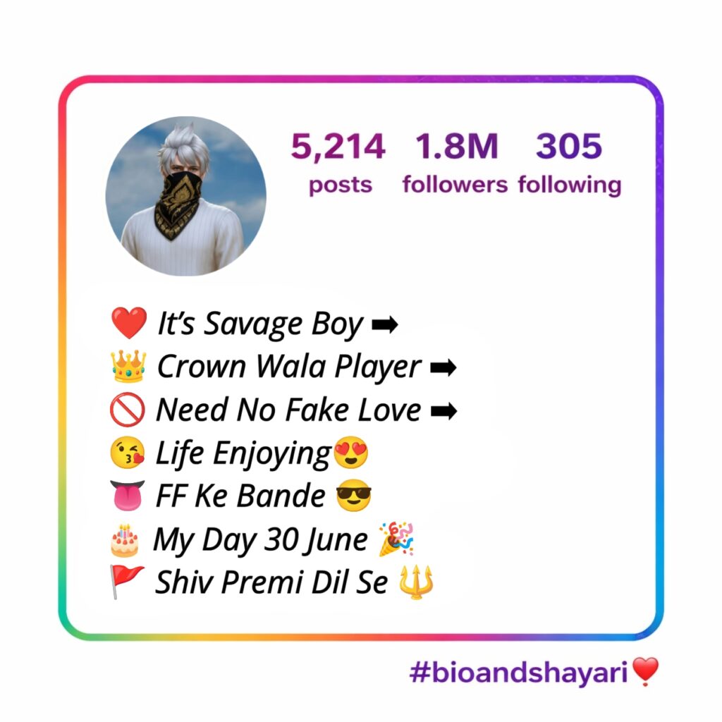 Free Fire Bio For Instagram (4)