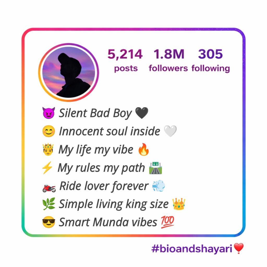 Instagram Bio for Boys (2)