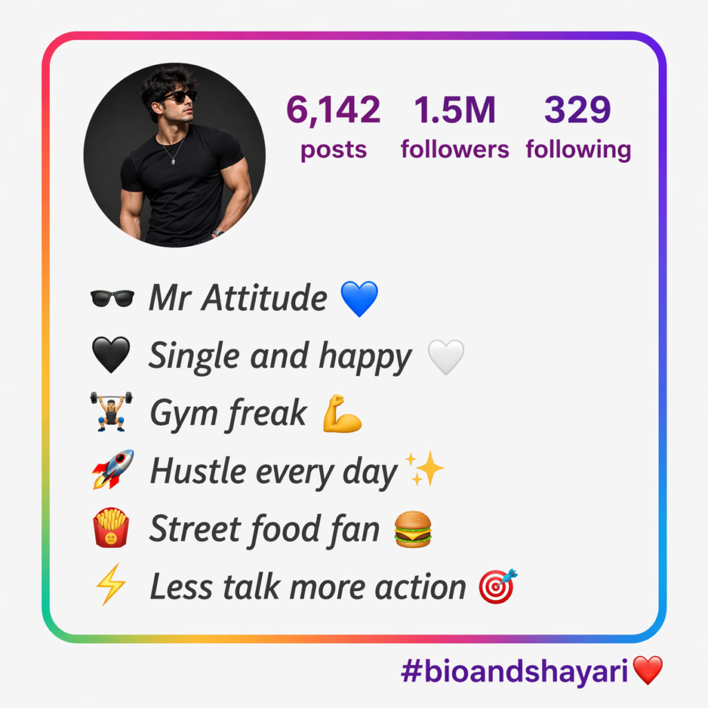 Instagram Bio in Hindi 